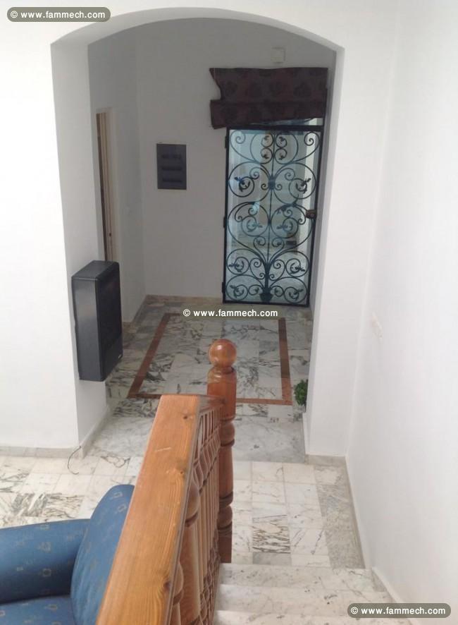 Maison S+2 meublé à carthage amilcar
