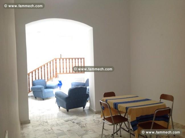 Maison S+2 meublé à carthage amilcar