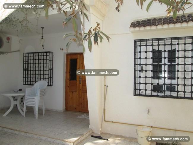 Maison s+2 à hammamet en façe zone miramar