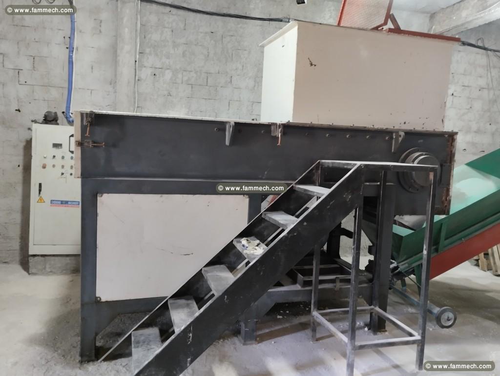 materiel professionnel de recyclage plastique