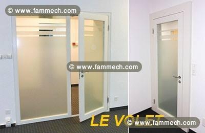 Menuiserie aluminium battane