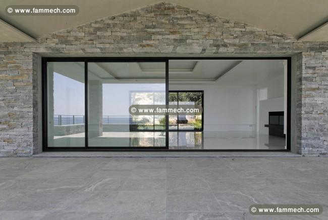 Menuiserie aluminium coulissante