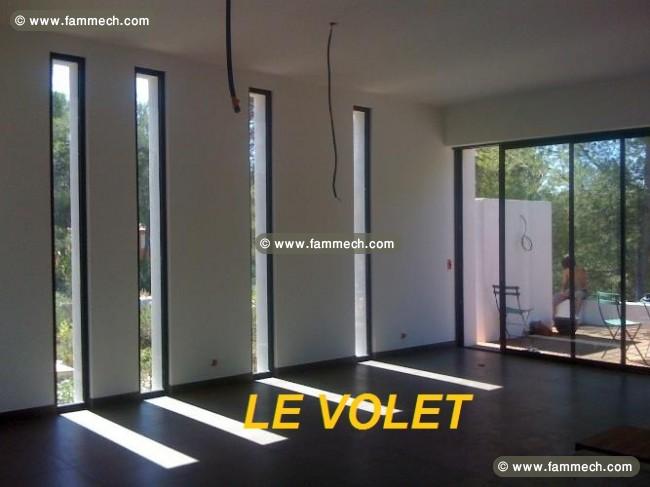 Menuiserie aluminium fixe