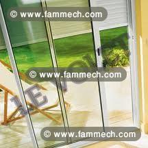 menuiserie aluminium porte et fenêtre accordéon 