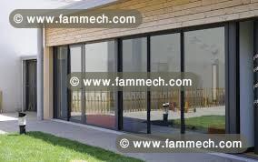 Menuiserie en aluminium