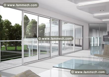 Menuiserie en aluminium
