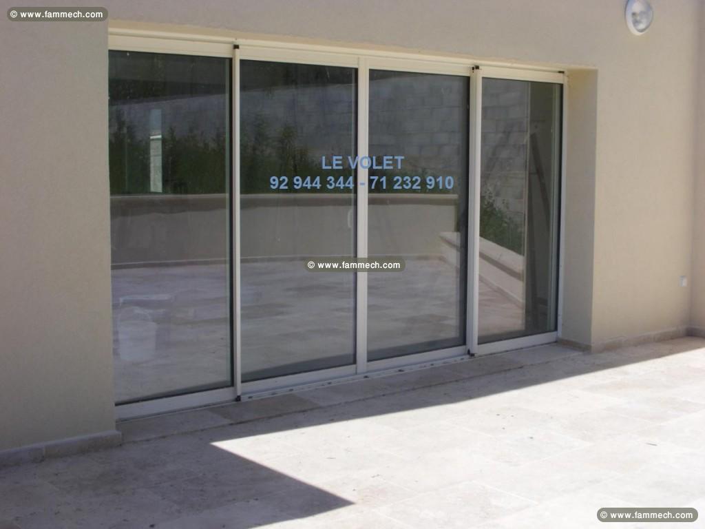 Menuiserie en aluminium sur mesure