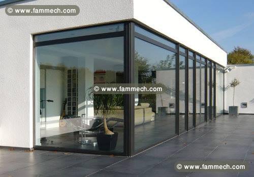 Menuiserie en aluminium sur mesure