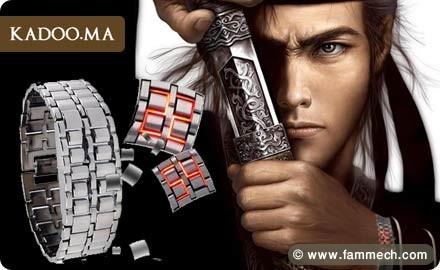 montre bracelet led wtch 