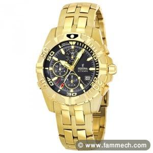 Montre Festina Tour De France Métal Doré