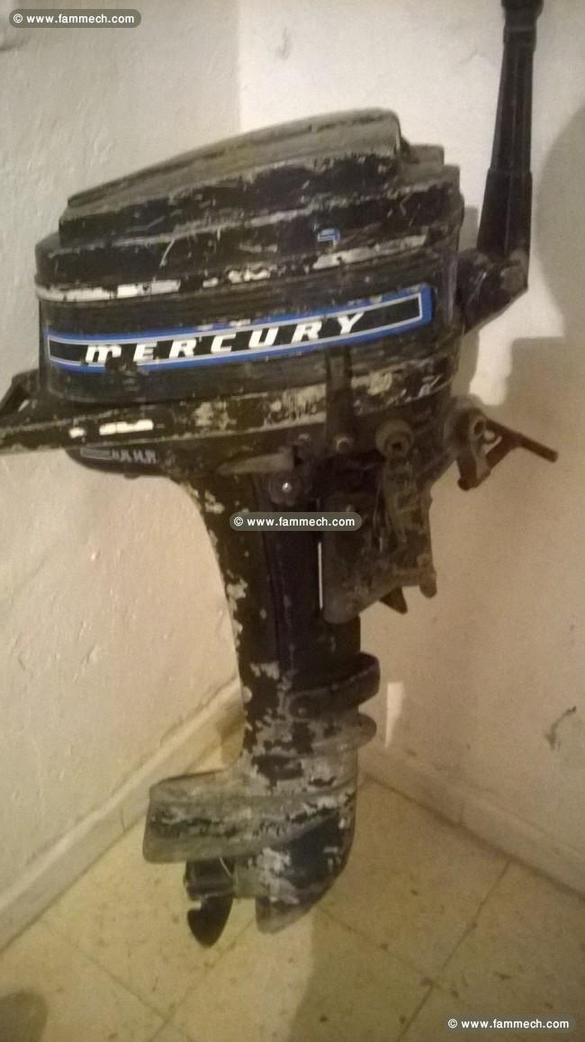 Moteur Mercury 4.5 + Réservoir métallique 22 Litre