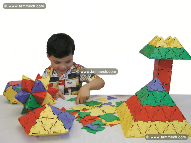 Moule d'injection de jeux de construction Puzzle 3