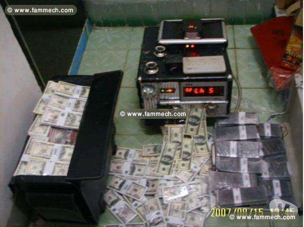 nettoyage sur pourcentage des billets noirs et ver