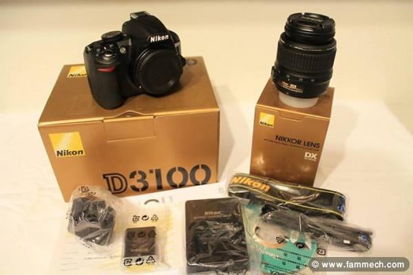 NIKON D3100 AVEC SON 18-55 MM A VENDRE