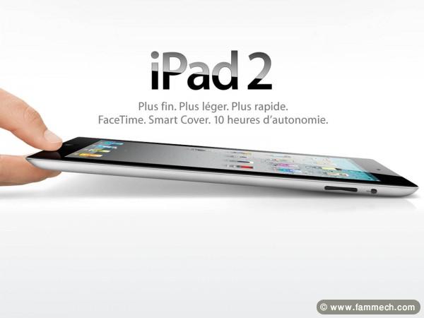 Offre exceptionnel iPad 2 wifi 16go 9.7 pouce  