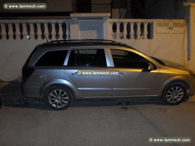 opel astra H break CDTI 2 bande rouge
