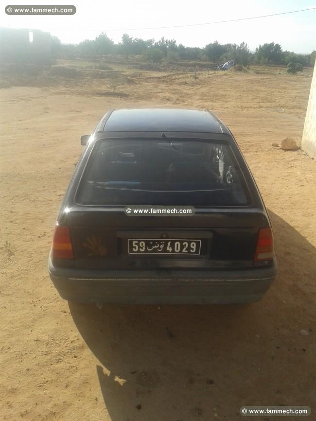 Opel kadett moteur noir