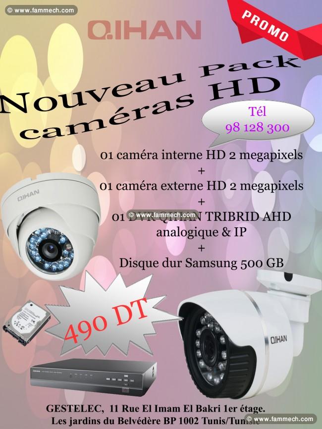 pack 2 cam HD