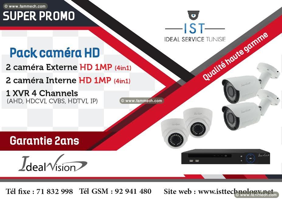 Pack 4 caméras Full HD Ideal Vision 