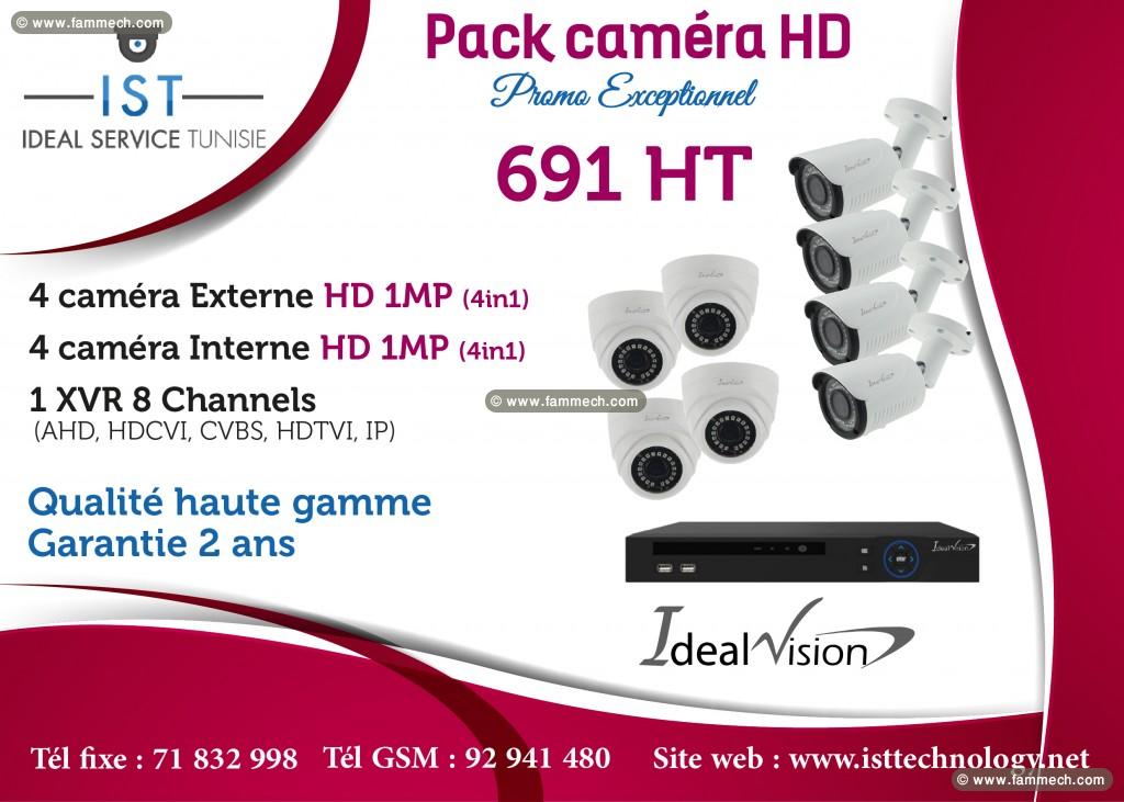 Pack 8 caméras Full HD Ideal Vision 
