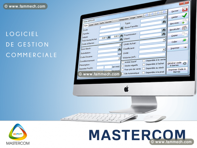 Pack logiciel mastercom