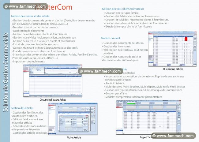 Pack logiciel mastercom