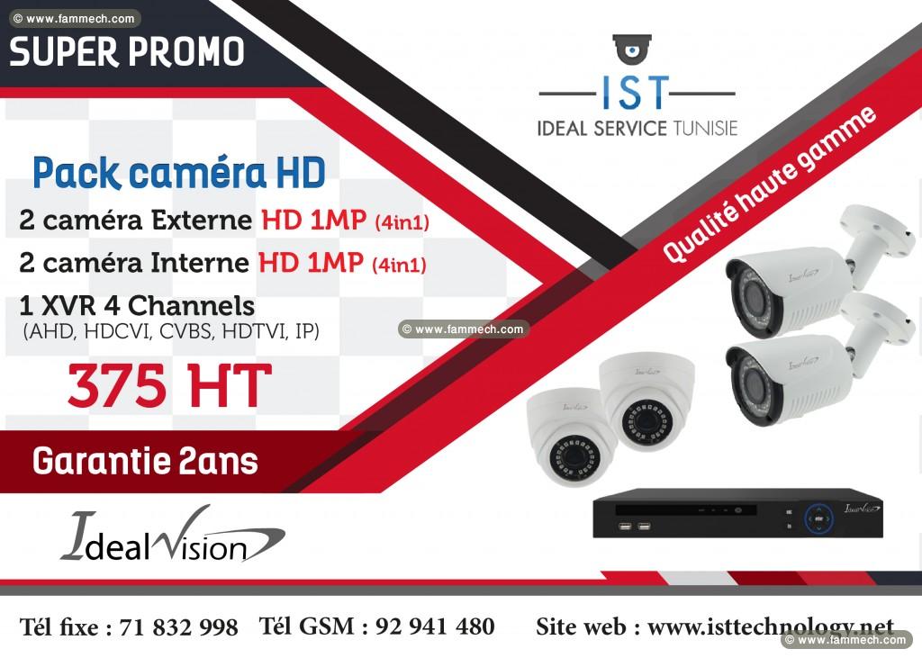Pack quatre caméras Full HD Ideal Vision 