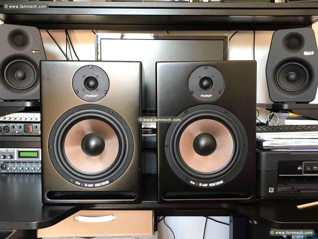 paire de moniteur studio prodi pro 8