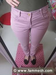 Pantalon H&M rose bébé très simple et beau 