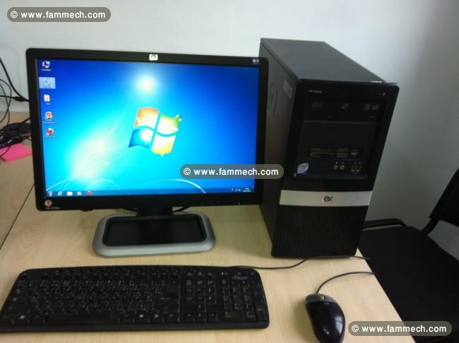 Pc bureau hp 2 duo tt neuf en promo