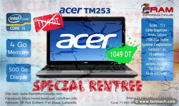 Pc portable Acer TM253 I5