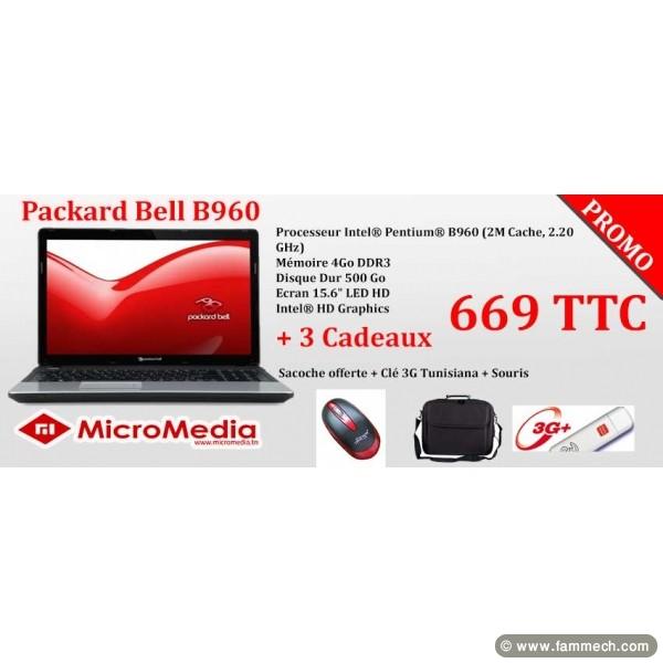 PC PORTABLE PACKARD BELL B960 