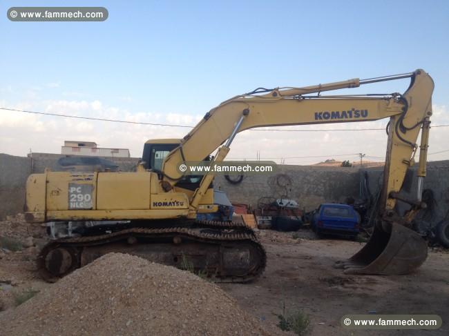 pelle sur chenille KOMATSU PC290 NLC Série 7 
