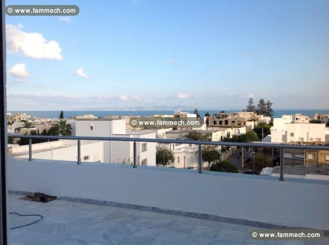 Penthouse s+3 NEUF Résidence Khereiddine Plage