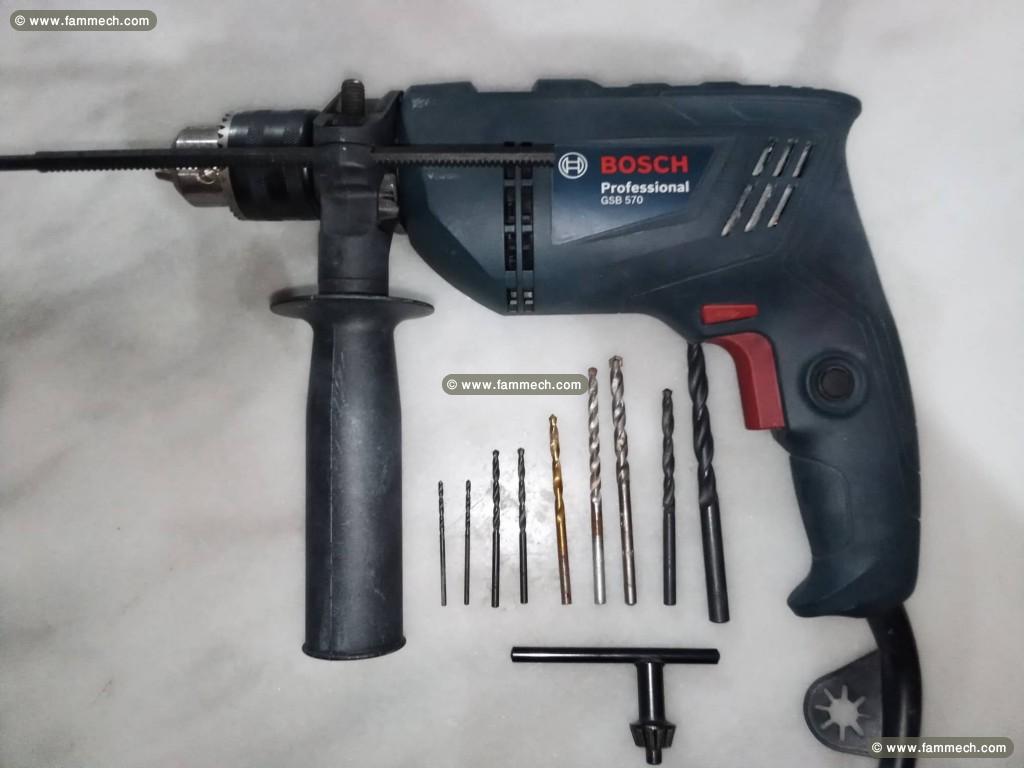 Perceuse a percussion gsb 570 bosch