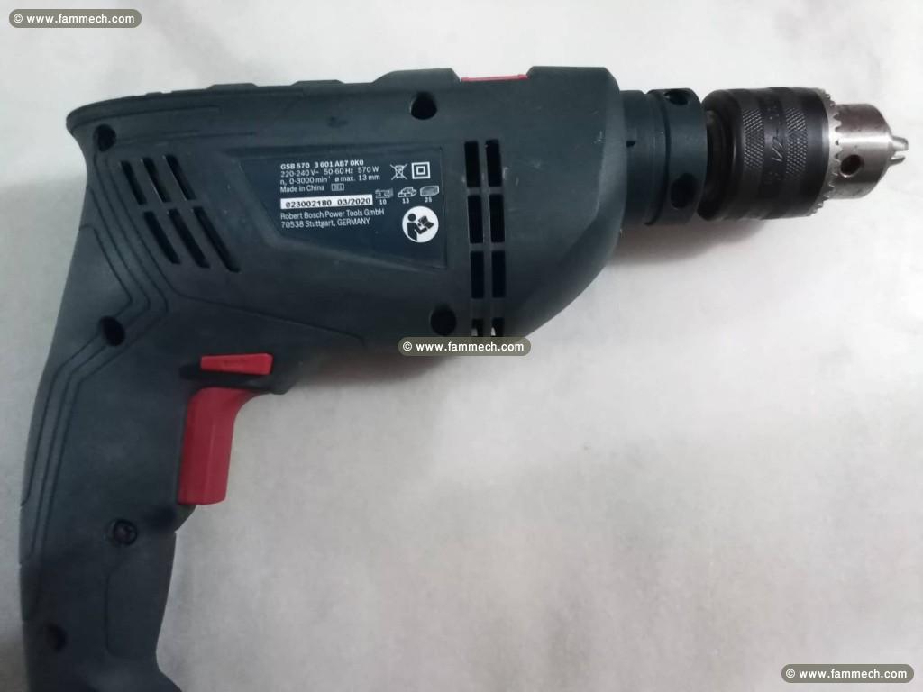 Perceuse a percussion gsb 570 bosch