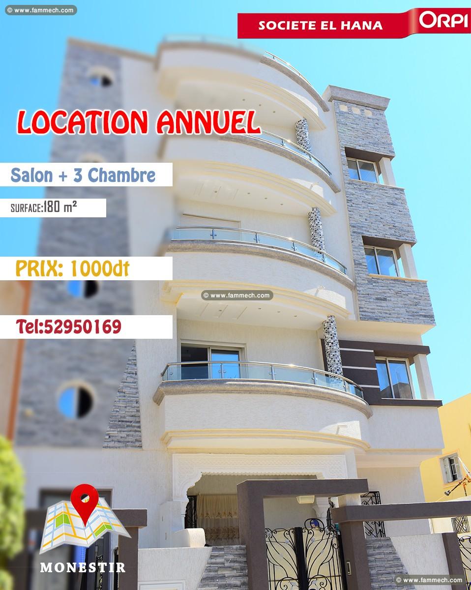 petite immeuble de 3 appartement s+3 à louer à AGB