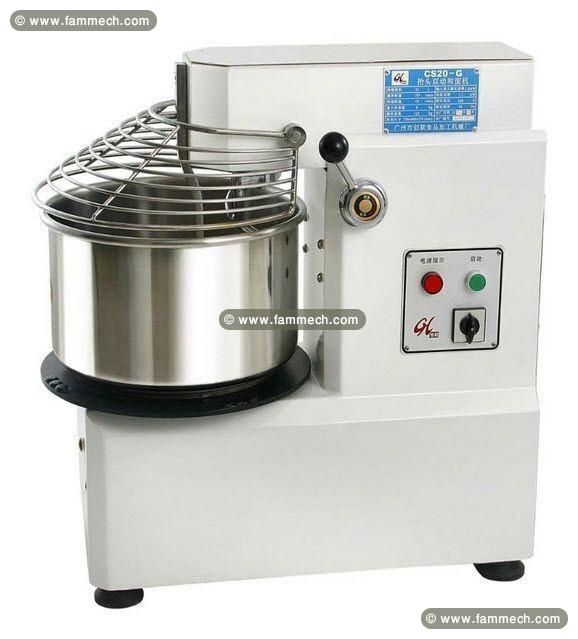 Pétrin à pizza spirale - cuve 21 Litres