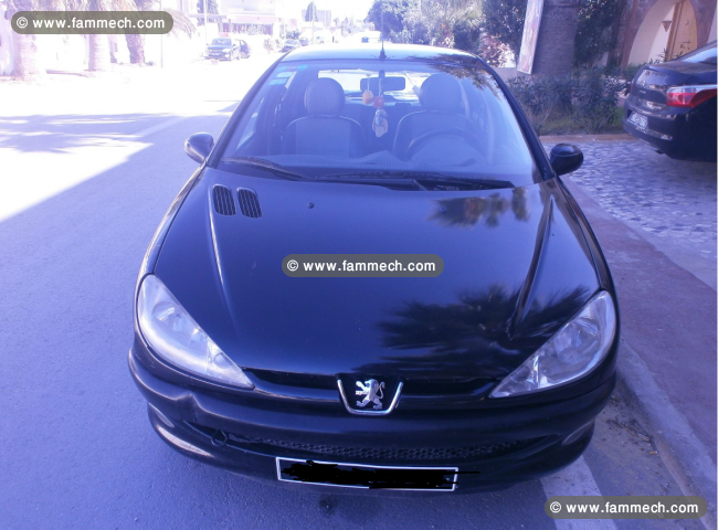Peugeot 206 d’une femme importée de France 