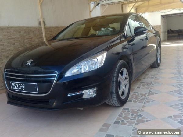 peugeot 508 noir année 2011