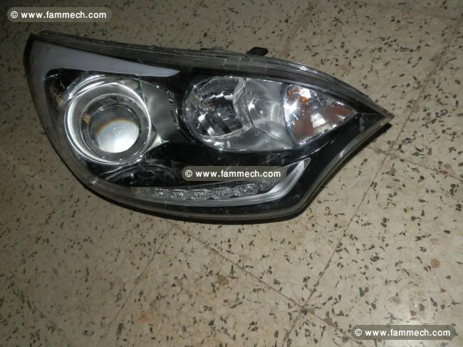 PHARE KIA RIO 2013 ET PORTE ET AUTRE PIÈCE HONDAI