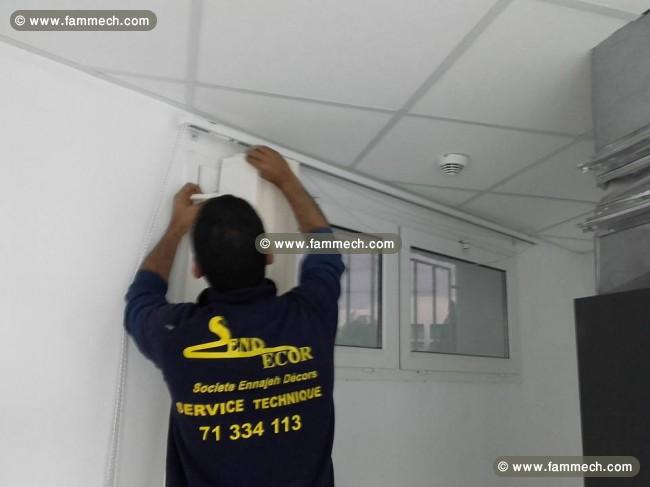 plafond suspendu modulaire 
