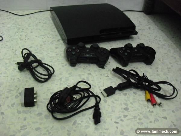 Playstation 3 Slim 160 Go avec 14 jeux