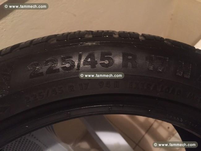Pneus adaptés à la neige + Autoradio Audi A3 origi