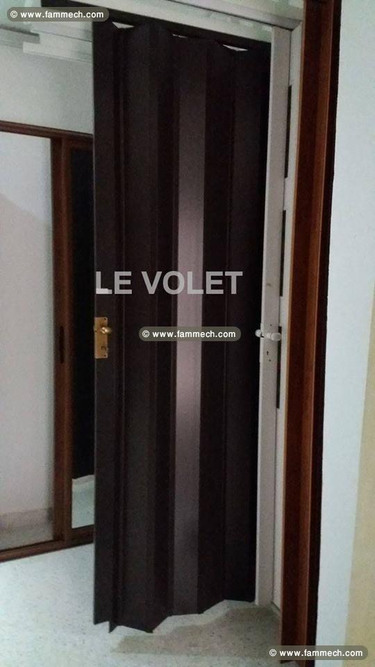 PORTE ACCORDÉON EN PVC