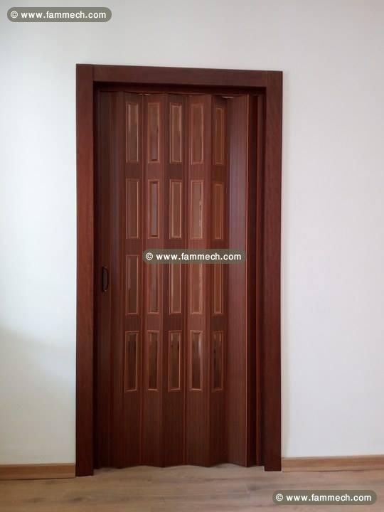 PORTE ACCORDÉON EN PVC