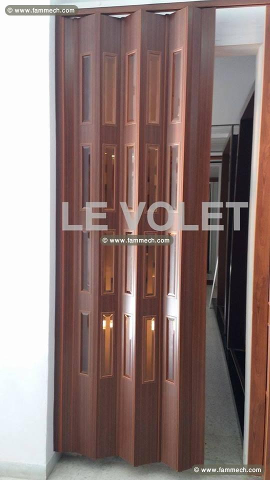 PORTE ACCORDEON EN PVC