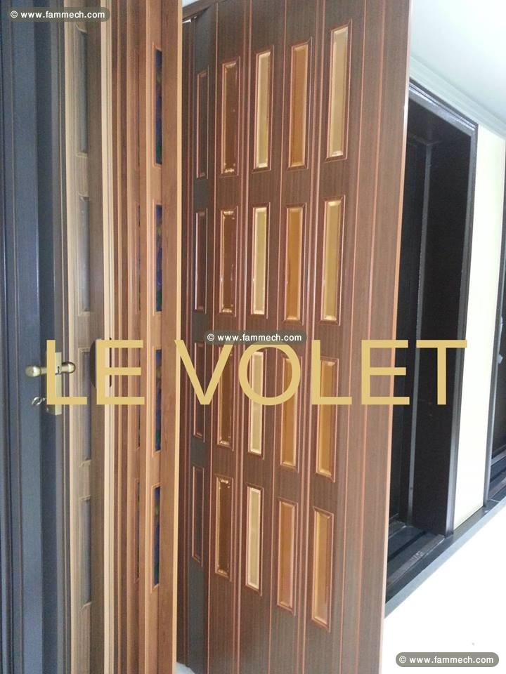 PORTE ACCORDÉON SUR MESURE
