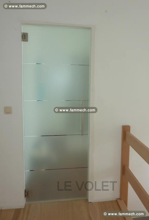 PORTES TOTALEMENT VITREES 
