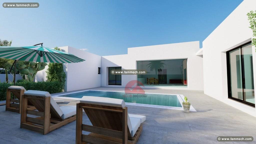 PROJET 2 VILLAS AVEC PISCINE SUR GRAND TERRAIN 